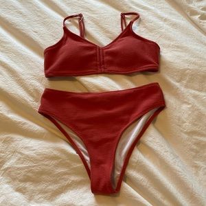 Red bikini